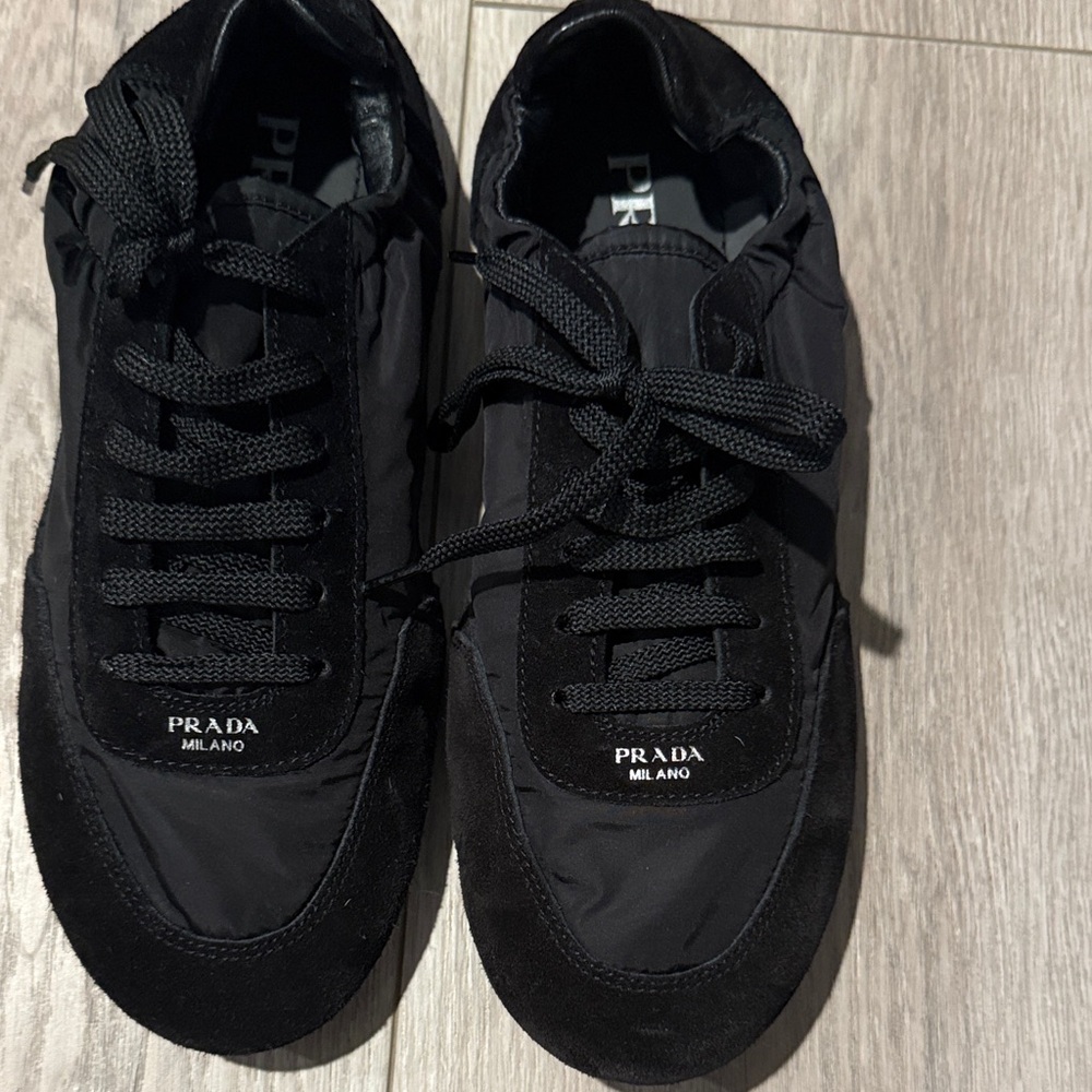 Prada Women's Black Loafers